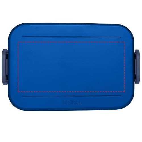 Mepal Take a Break Midi Bento 900 ml lunchbox — drukvlak deksel