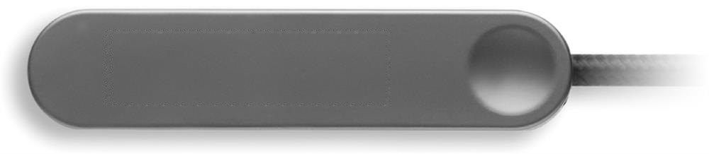 NIFTY - 60W USB-C kabel telefoonstand — drukvlak buitenzijde van de behuizing