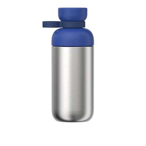 Mepal Vita 500 ml waterfles van gerecycled roestvrij staal — drukvlak achterzijde