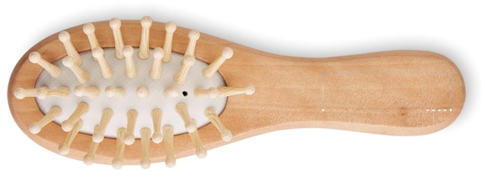 SELFCARE - Badcadeauset in houten emmer — drukvlak brush zijde 1