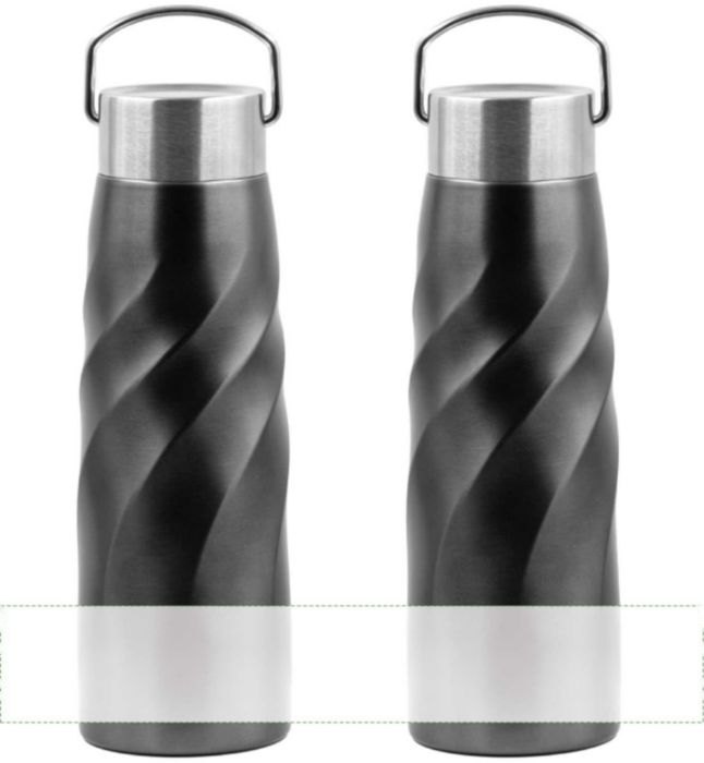 BrandCharger reisfles Vortex Vita | 500 ml — drukvlak rondom