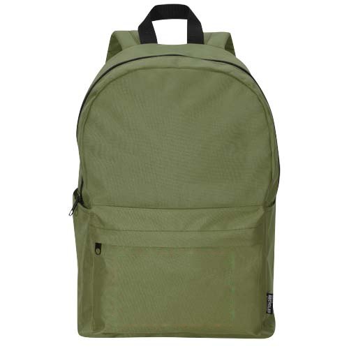 Byron 14 inch GRS gerecyclede city laptoprugzak 16 l — drukvlak voorzijde