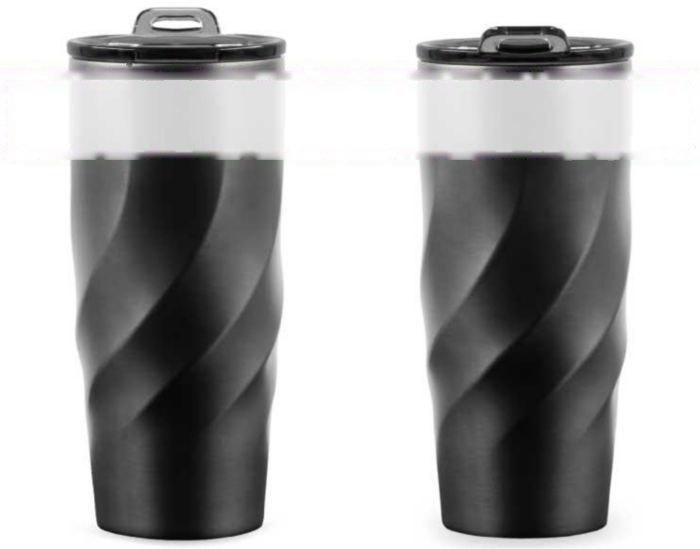 BrandCharger reisbeker Vortex Calix XL | 500 ml — drukvlak rondom