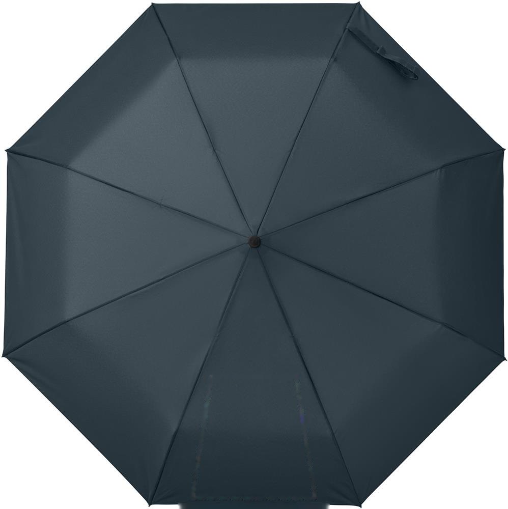 RAYNA FOLD - 21" auto paraplu houten greep — drukvlak onderste paneel
