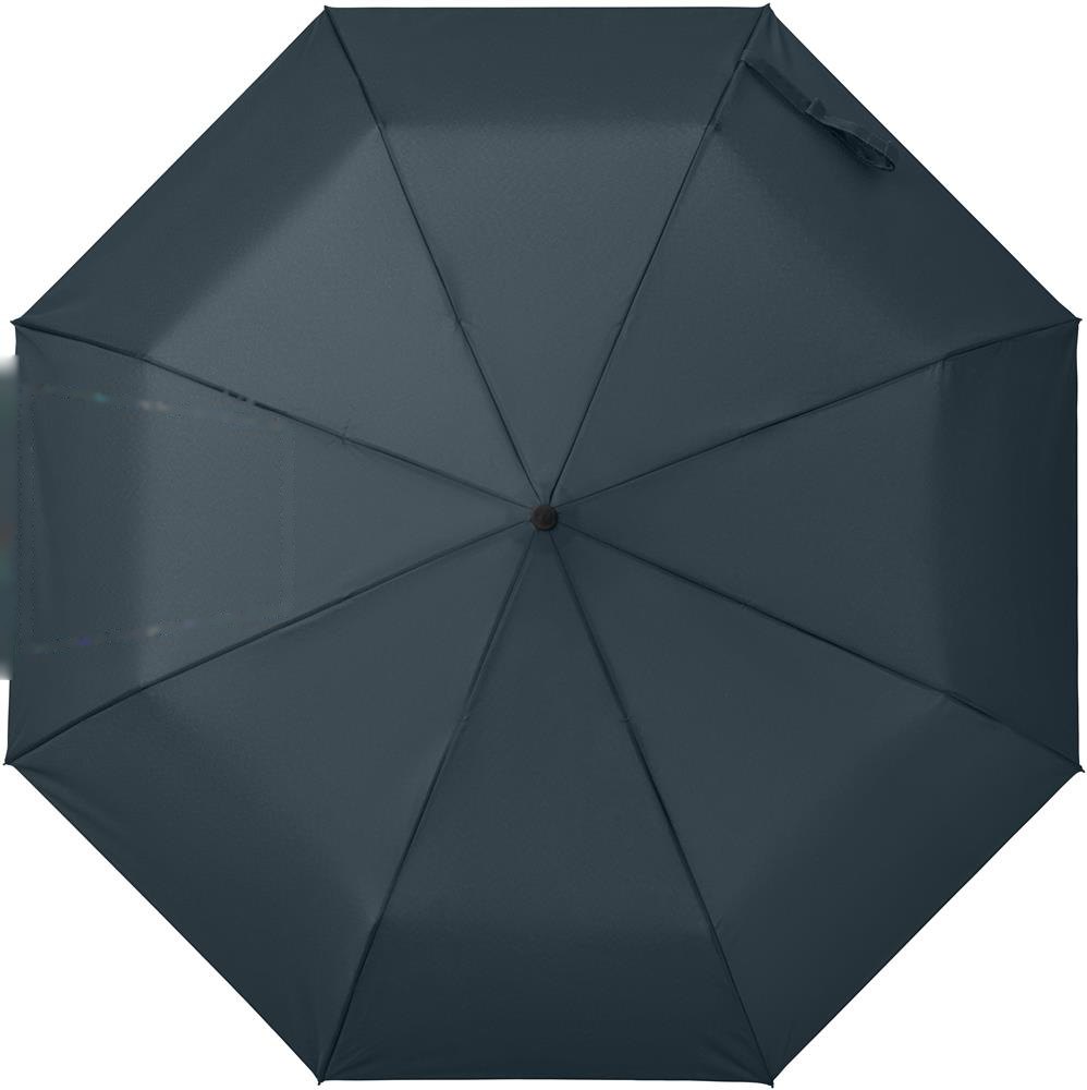 RAYNA FOLD - 21" auto paraplu houten greep — drukvlak linker paneel