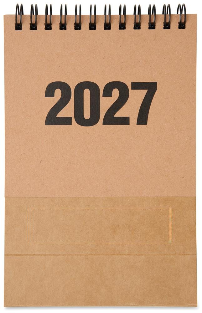 YEARS - Bureaukalender voor 4 jaar — drukvlak onderaan op de standaard