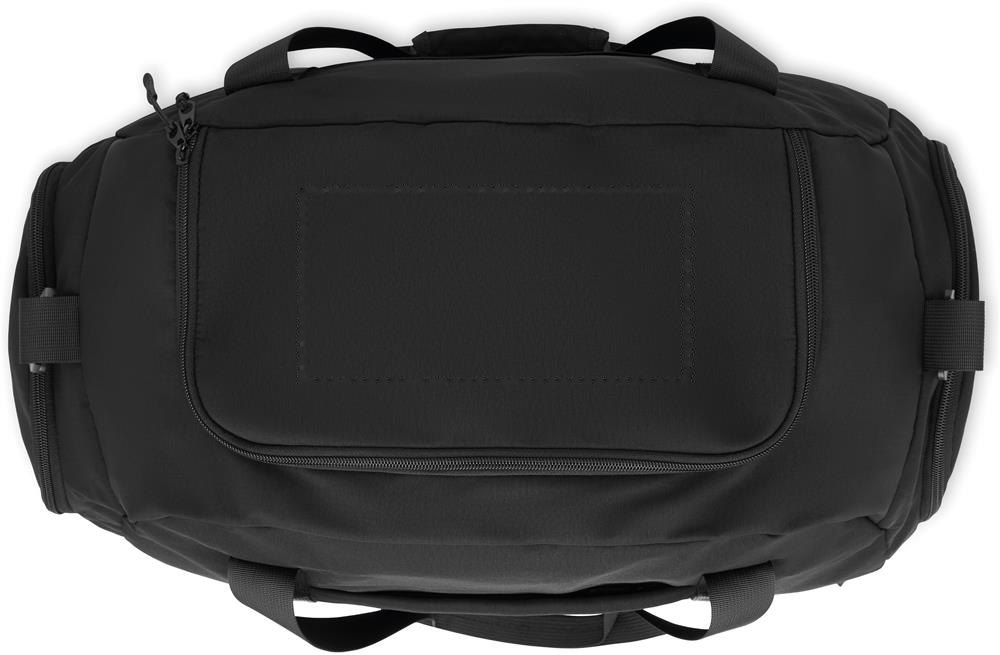 ELEVA - Urban nylon sporttas 20L — drukvlak flap
