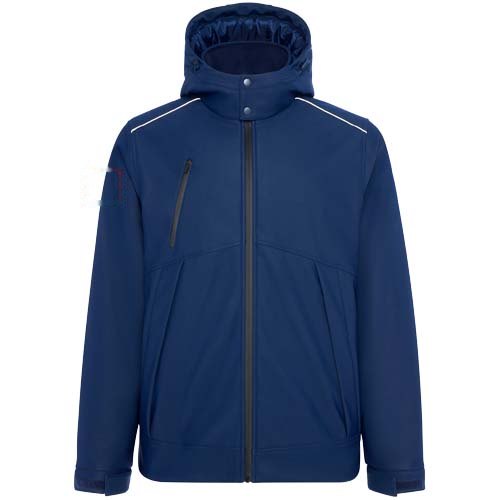 Emin gewatteerde unisex thermoparka — drukvlak rechter bicep