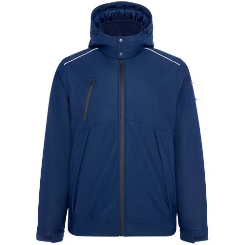 Emin gewatteerde unisex thermoparka — drukvlak linker bicep