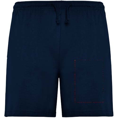 Unisex sportshort — drukvlak linker pijp