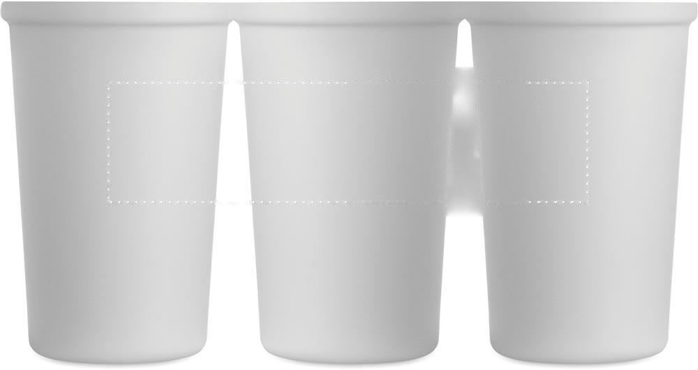 NAKANO - Gerecycled stalen beker 400ml — drukvlak drukvlak 2