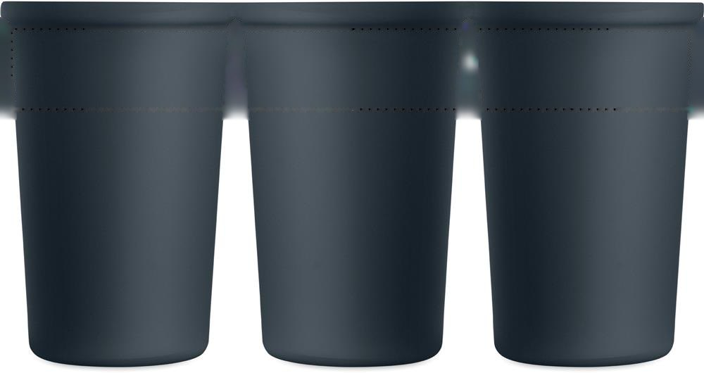 NAKANO - Gerecycled stalen beker 400ml — drukvlak drukvlak 1