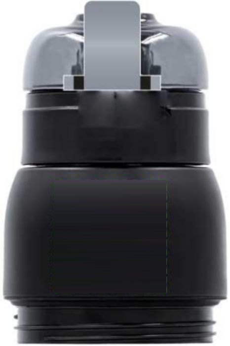 BrandCharger opzetdop Vortex Hydroboost | 250 ml — drukvlak achterzijde