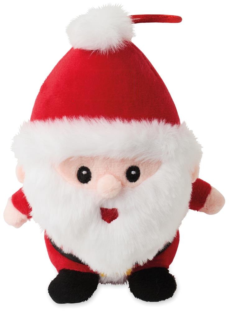 GLEEFUL - Kerstman knuffel — drukvlak hat