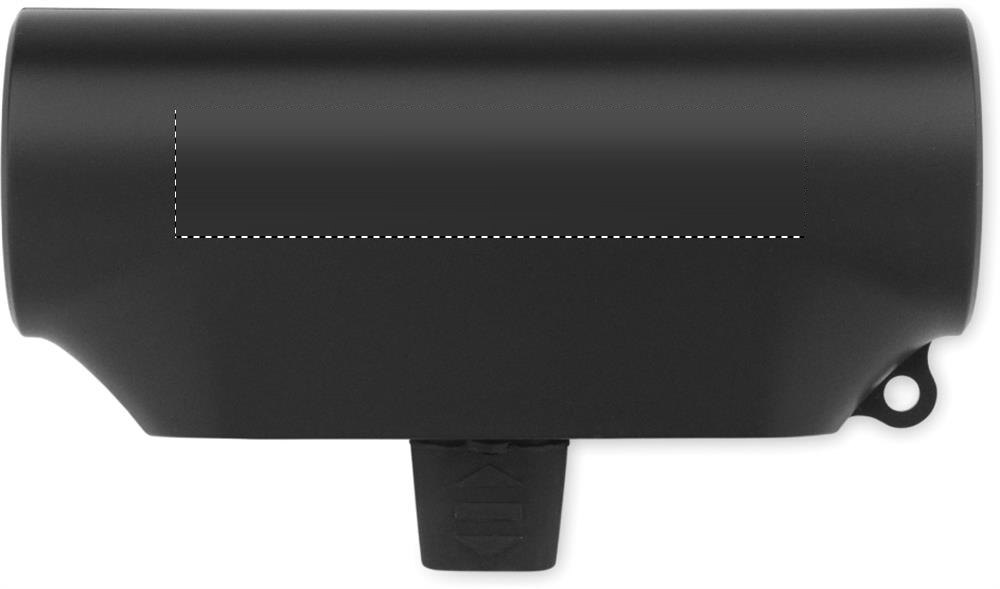 POWERKAU - Powerbank 5000mAh — drukvlak bovenzijde
