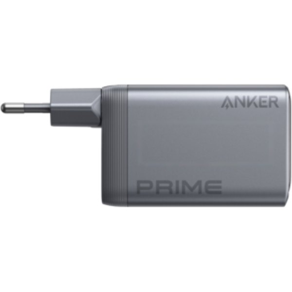 Anker Prime-oplader (100 W, 3 poorten, GaN) — drukvlak artikel zijkant links