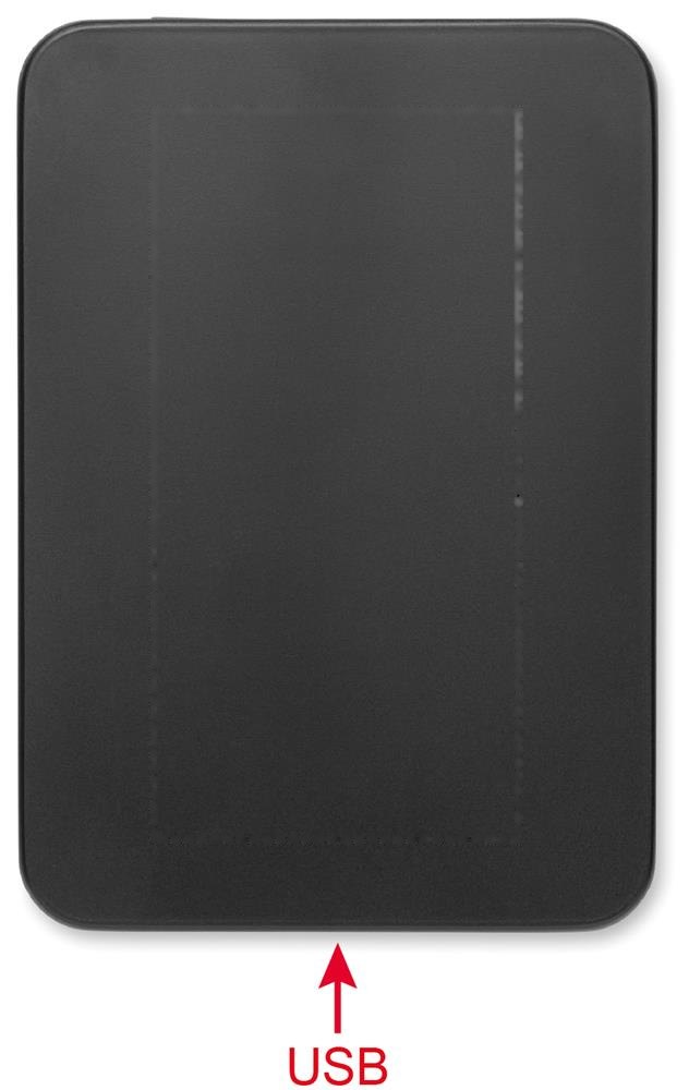 SLIMVOLT - Magnetische powerbank 20W — drukvlak midden op de achterzijde