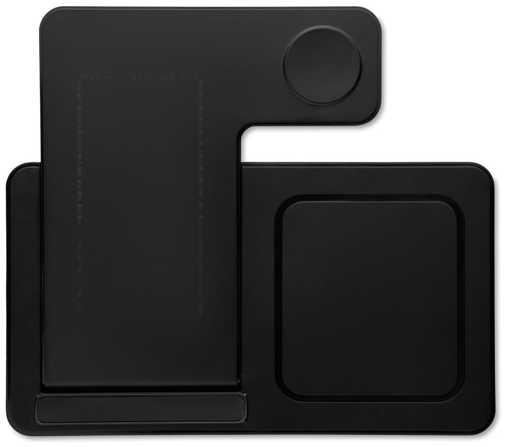 DOCK3 - Inklapbare 3-in-1 lader 15W — drukvlak op de telefoonhouder