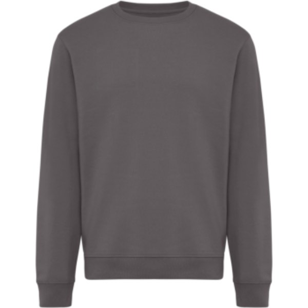 IQONIQ Torla crew neck van gerecycled katoen — drukvlak borst rechterzijde