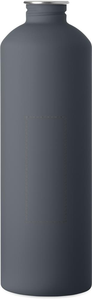 REBIG MOSS SOFT - Enkelwandige fles 750ml — drukvlak voorzijde