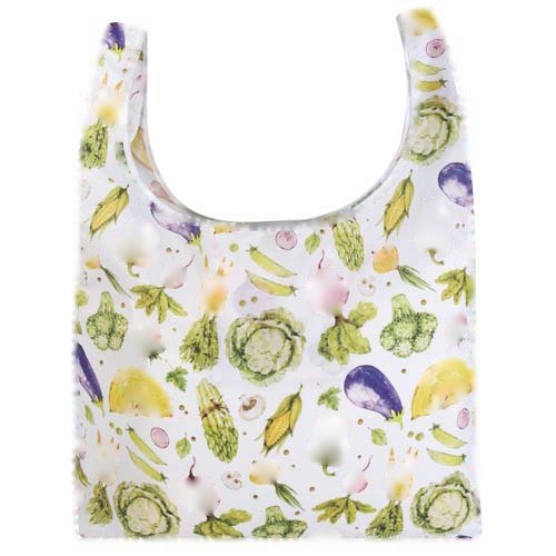 Etta 300 g/m2 opvouwbare sublimatiedraagtas — drukvlak rondom, voor