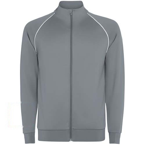 Valier-sweatshirt voor kinderen met doorlopende rits — drukvlak rechter bicep