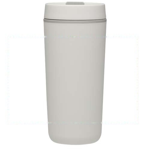 Sedona 480 ml dubbelwandige plastic beker — drukvlak rondom