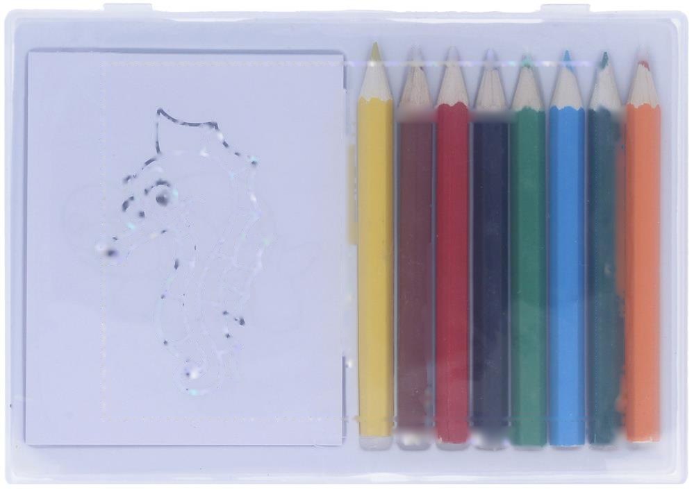 RECREATION - Kleurpotloden set — drukvlak deksel