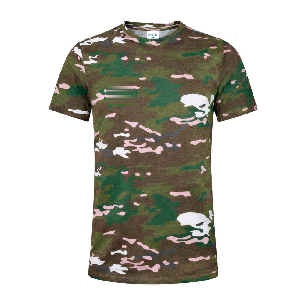 T-Shirt Volwassene Sunt — drukvlak rechterborst