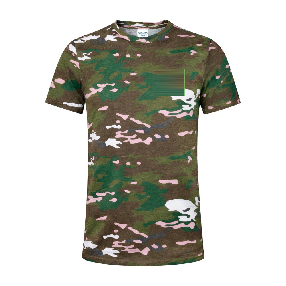 T-Shirt Volwassene Sunt — drukvlak linkerborst