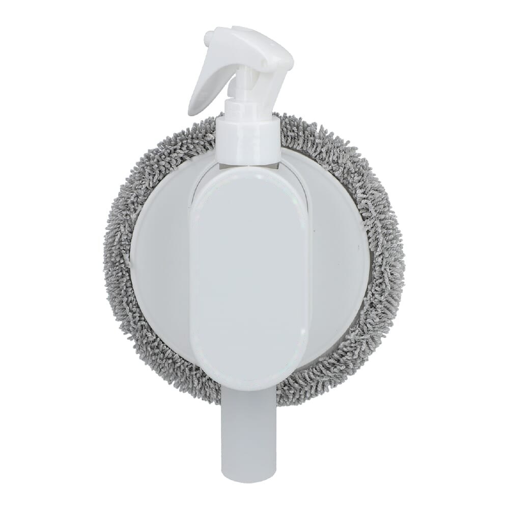 2-in-1 spray en schoonmaakdoek — drukvlak bovenkant