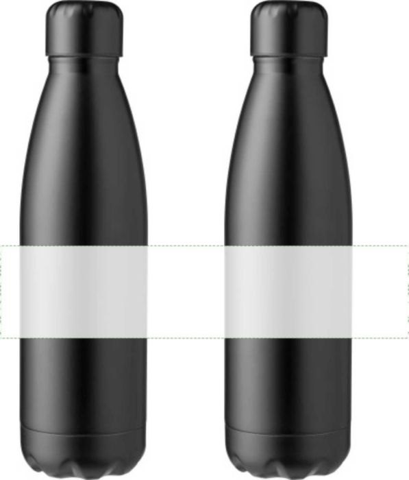 Dubbelwandige fles Amara | 500 ml — drukvlak rondom