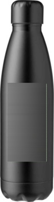 Dubbelwandige fles Amara | 500 ml — drukvlak zijkant