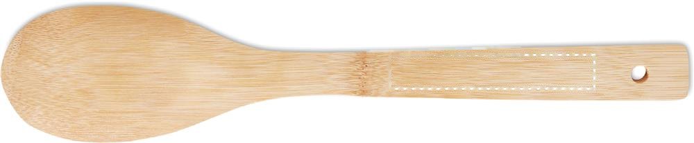 MAYEN - Spoon salad bamboo — drukvlak spoon achterzijde