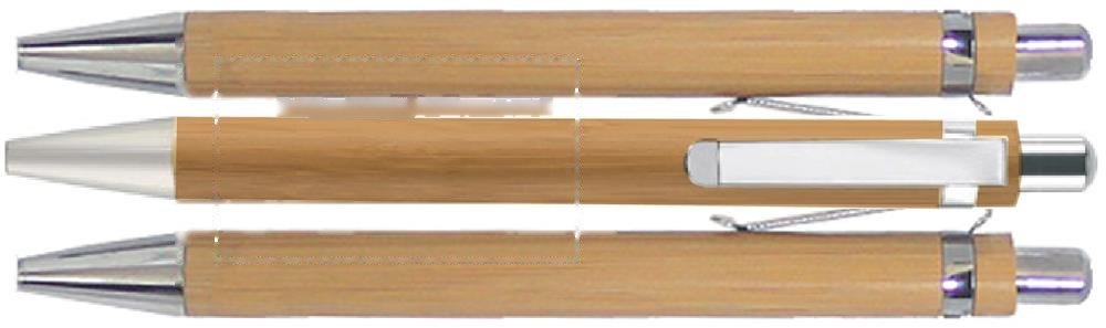 BAMBOOSET - Bamboe pen en potloodset — drukvlak pencil