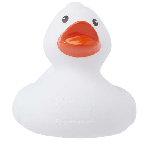 Quack badeend — drukvlak voorzijde