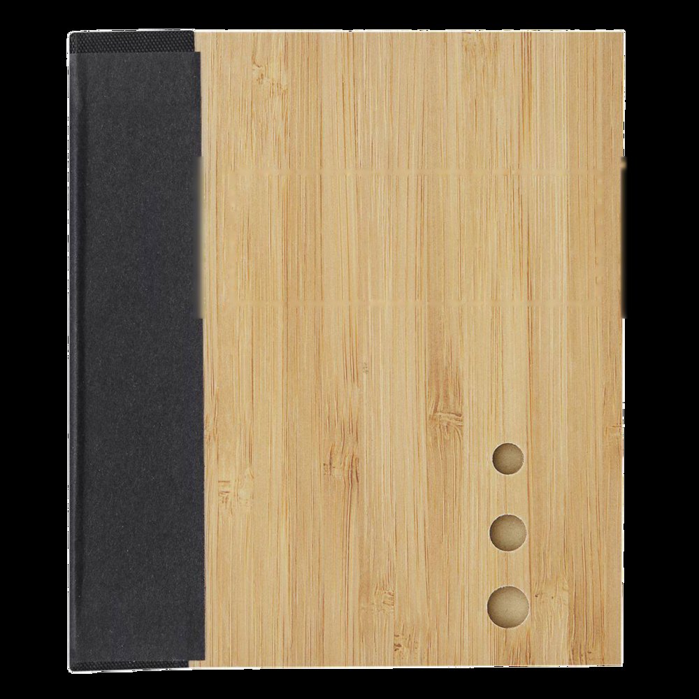 BAMBOO NOTE - Memobox — drukvlak gecentreerd op de voorkant