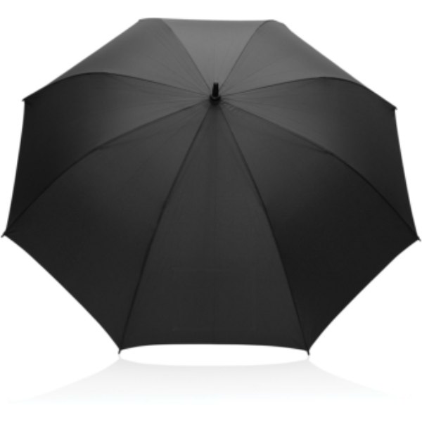 Tony Aware™ RPET 30 inch acacia auto open paraplu — drukvlak paraplu