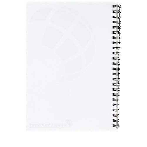 Wire-o A4 hardcover notitieboek — drukvlak achterzijde