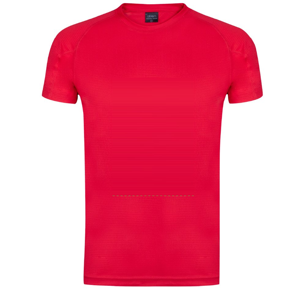 Kinder T-Shirt Tecnic Dinamic — drukvlak midden voorzijde