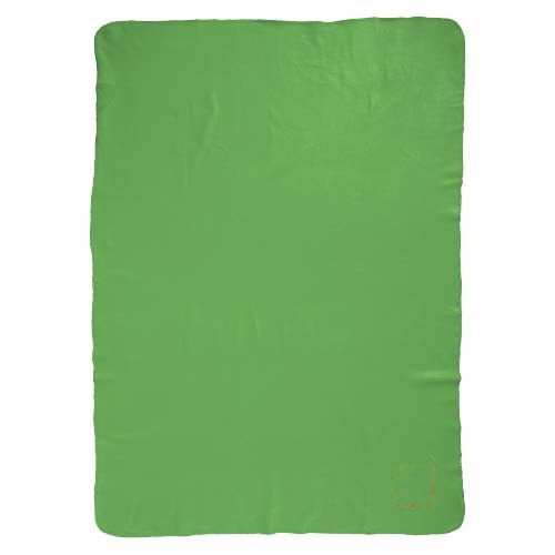 Huggy fleecedeken met hoes 150x120 cm — drukvlak deken