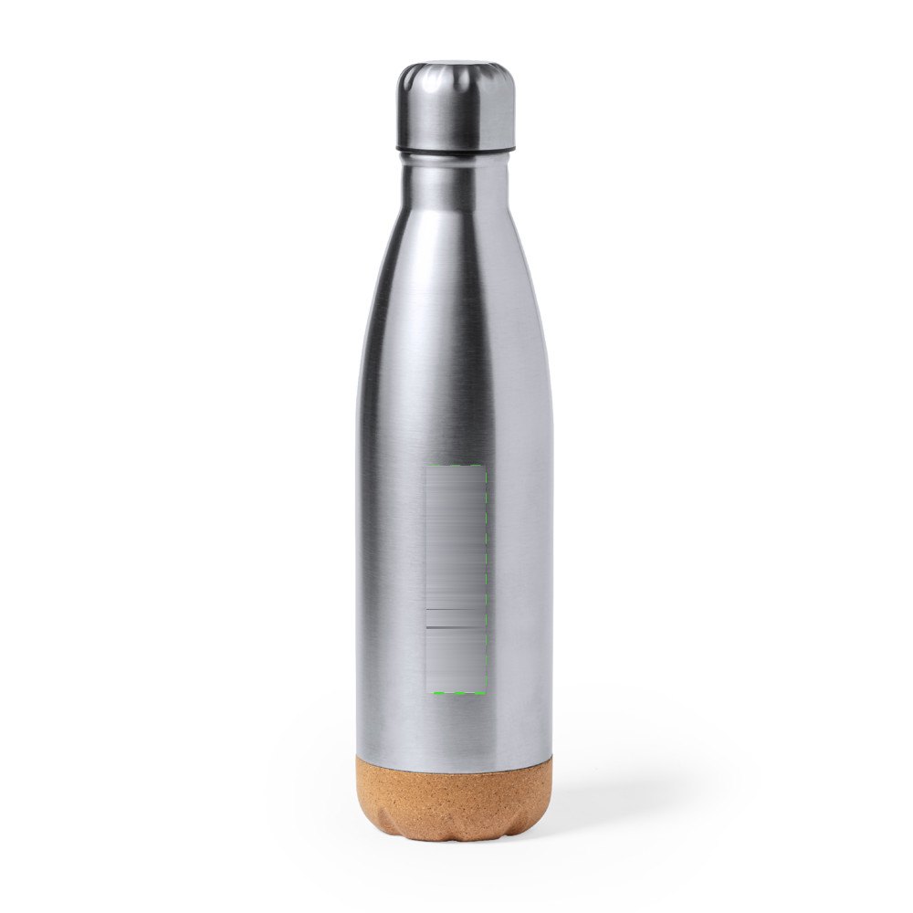 Fles Kraten — drukvlak op de voorkant