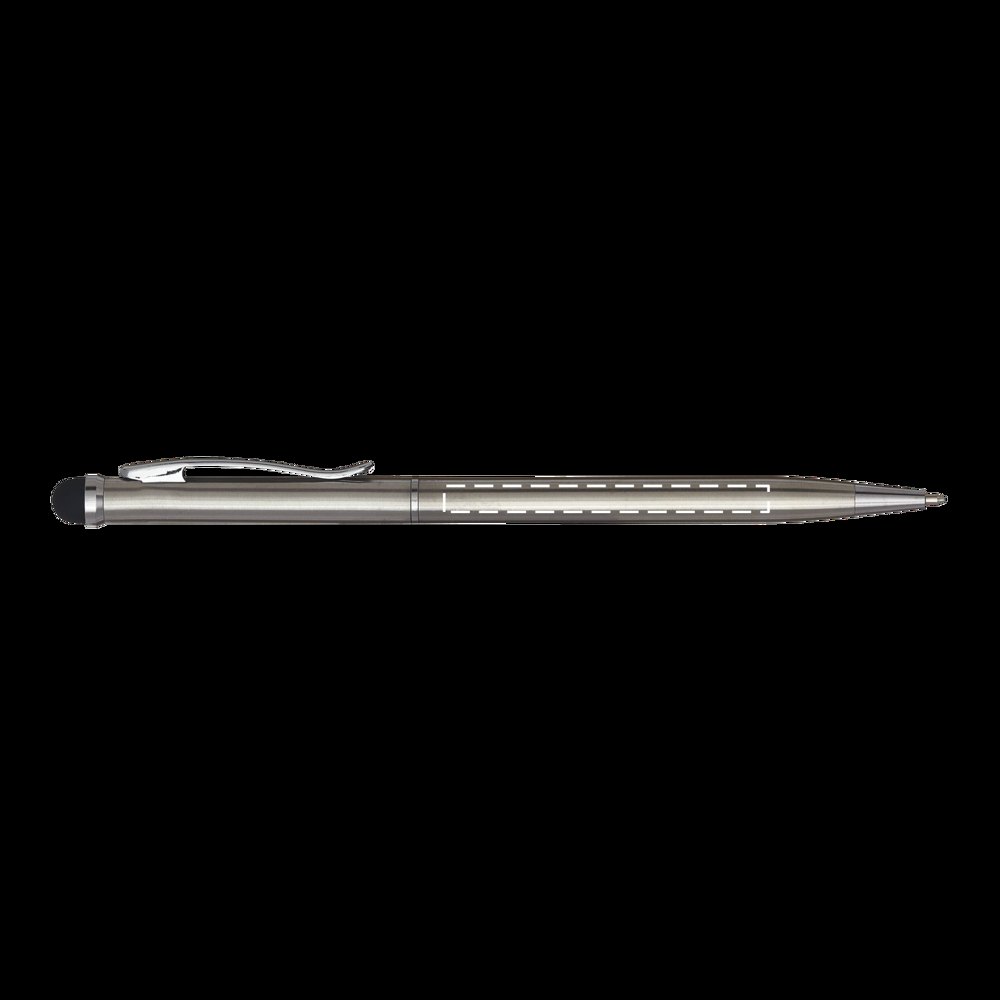 SMART TOUCH - Balpen — drukvlak onder de clip to de links
