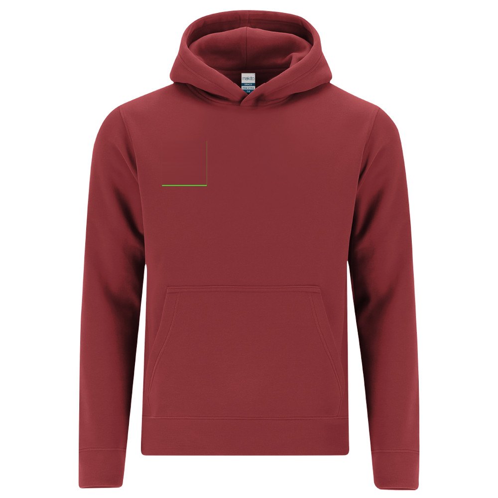 Kinder Sweatshirt Draco — drukvlak rechterborst