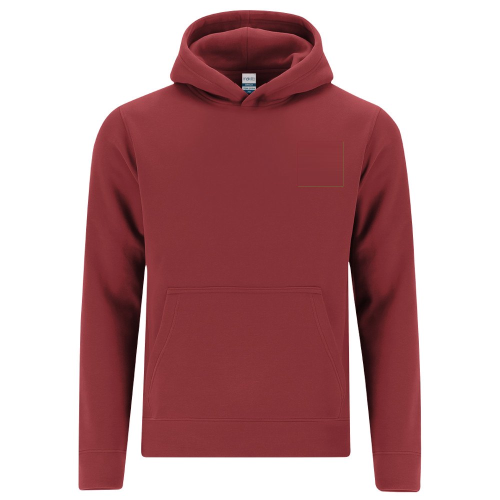 Kinder Sweatshirt Draco — drukvlak linkerborst