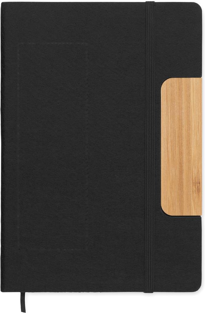 NOTEMIX - Set notitieblok telefoonhouder — drukvlak notebook voorzijde