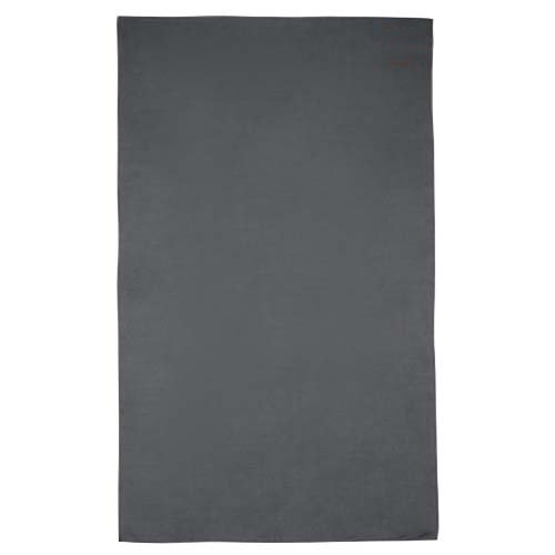 Pieter ultra lichtgewicht en sneldrogende handdoek van gerecycled PET 130 x 80 cm — drukvlak voorzijde