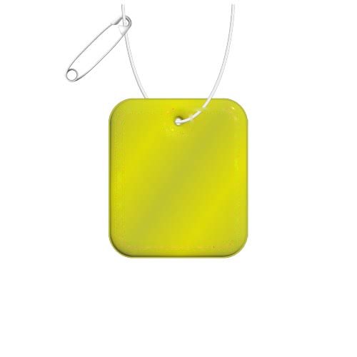 RFX™ H-20 rechthoekige XXL reflecterende pvc hanger — drukvlak voorkant (onder reflecterende laag)