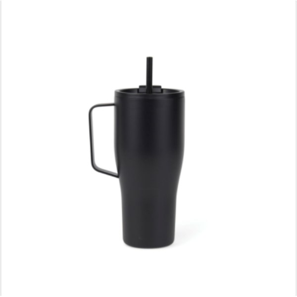 VINGA Eos voyager RCS recycled RVS 800 ML — drukvlak artikel achterzijde beneden