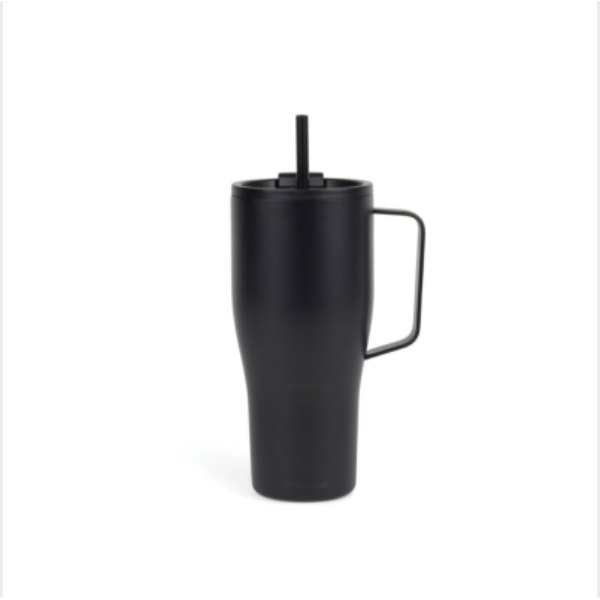 VINGA Eos voyager RCS recycled RVS 800 ML — drukvlak artikel voorzijde onder
